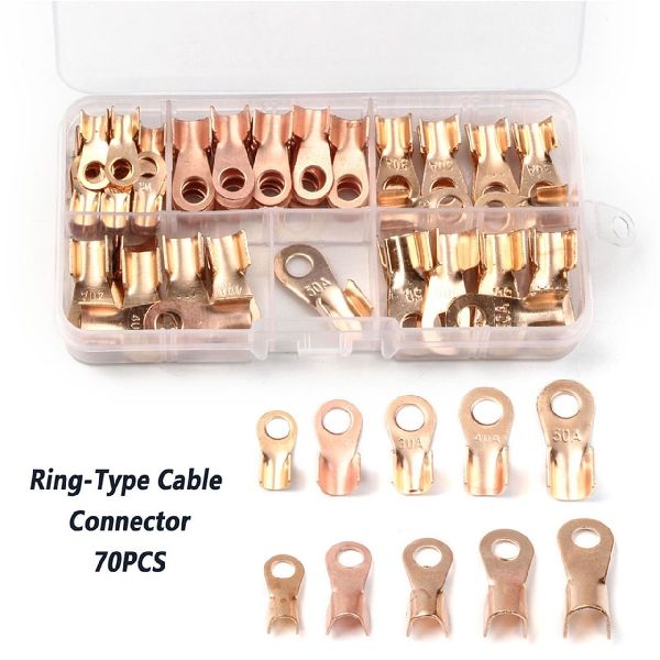 Coated Copper Lugs, for Electrical Ue, Size : 1.1/2inch, 1.1/4inch, 1/2inch, 1inch, 2inch