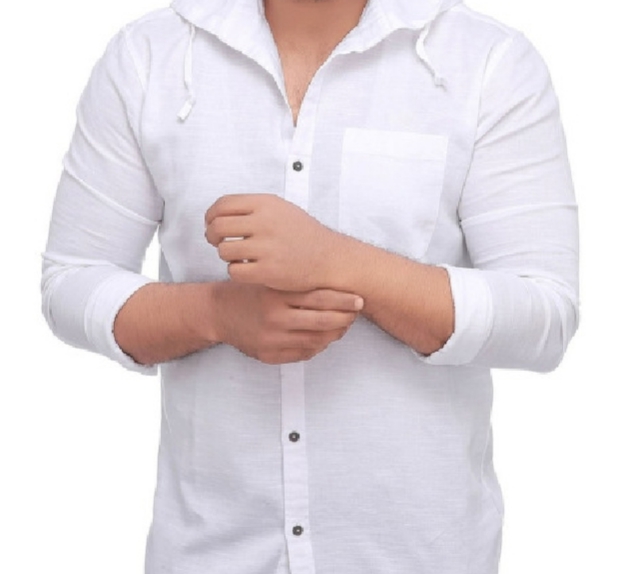 Plain White Poplin Shirts, Occasion : Casual Wear