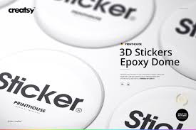 Printed Epoxy Dome Stickers, Feature : Anti-Counterfeit