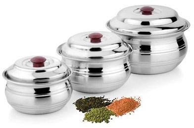 Stainless Steel Spices Container, for Home, Restaurant, Hotel, Pattern : Plain