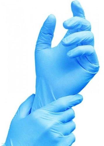 Plain Unisex Food Grade Gloves, Color : Blue