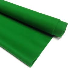 Cotton Snooker Table Cloth, Pattern : Plain, Color : Green