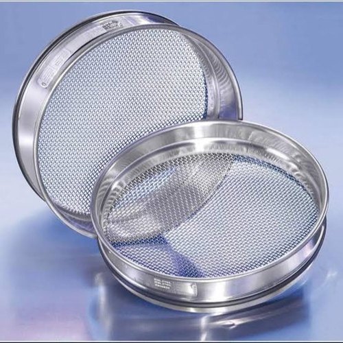 Round Stainless Steel Testing Sieve, Mesh Size : 0.02mm-3mm