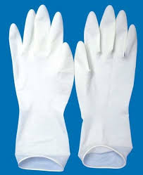 Latex Surgical Gloves, for Hospital, Clinical, Size : M