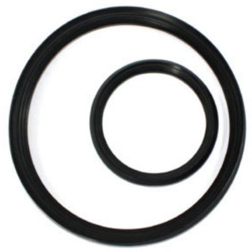 Kesaria Round Rubber Oil Seal, Color : Black