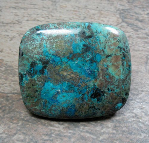 Polished Natural Azurite Gemstone, Feature : Durable