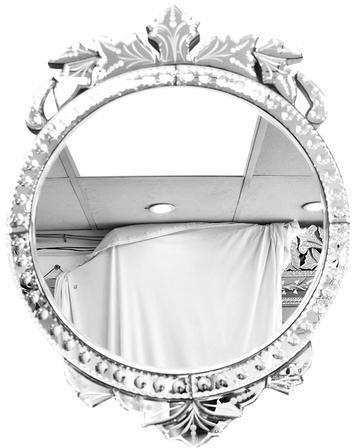 Etched Venetian Mirror