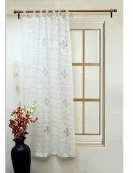 Printed Linen window Curtains