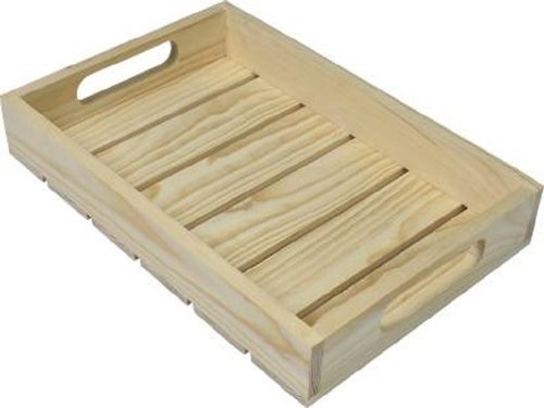 Wooden tray, Size : 16 X9 INCH