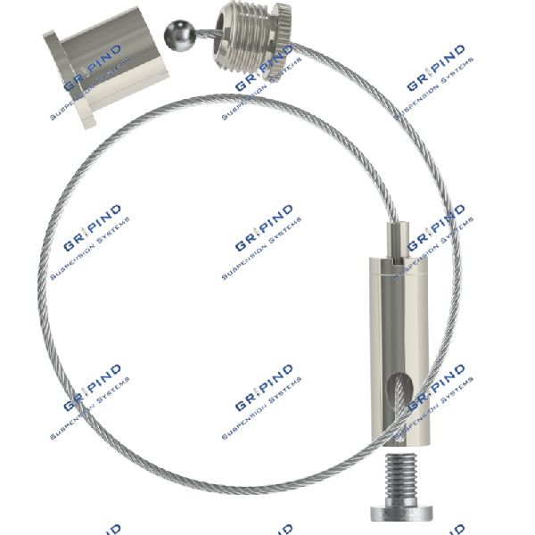 Gripind Linear Adjustable Cable Gripper Hanging kit with 1.5 Cable Dia