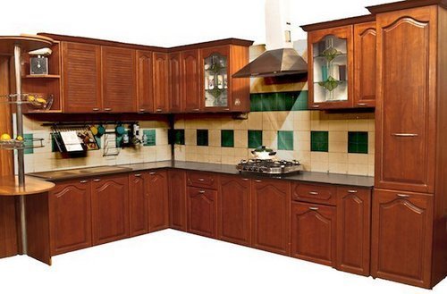 Stainless Steel Wooden Modular Kitchen