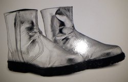 Aluminium Aluminised Safety Shoes, for Industrial, Gender : Unisex