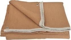 Plain Ceramic Vermiculite Blanket, Color : Brown