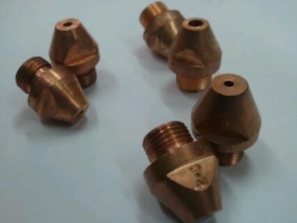 Non Polished Cutting Nozzles, Color : Golden, Metalic, Silver