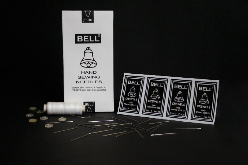Bell Crewel Hand Sewing Needles, Feature : Fine Finish, Light Weight, Optimum Quality