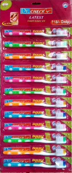 Adult hanger toothbrush