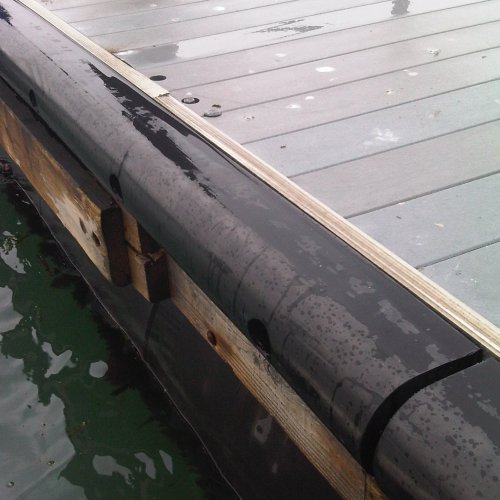 RANELAST Square Rectangular Tug Boat Fender, Color : Black