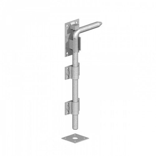 Polished Metal Drop Bolt, Color : Silver