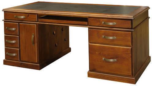 Wooden Office Desk, Color : Brown