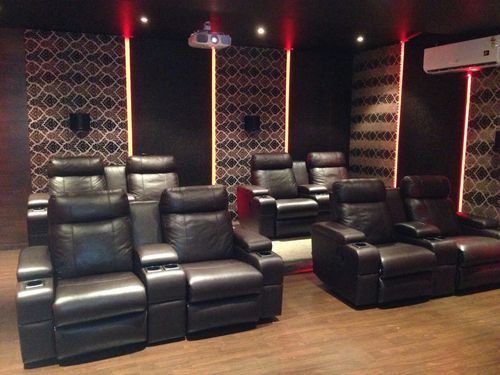 Leather home theater seating, Feature : Shear strength, Rugged design, Accurate dimension