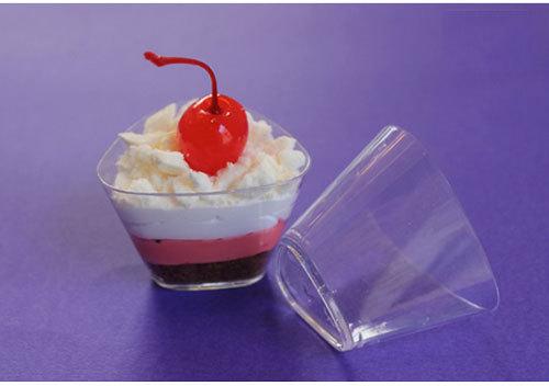 Plastic Dessert Cup, for Bakery