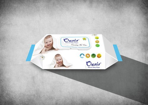 Printed Baby Wipes, Packaging Type : Box