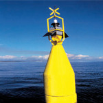 Round Alloy Steel Floating Buoys, for Life Saving