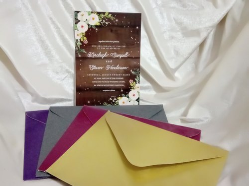 Paper Invitation Card, Paper Type : Digital