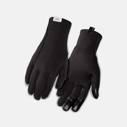 Polyester Full Fingered Hand Glove, Color : Black