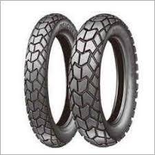 Two Wheeler Tyres, Color : Black