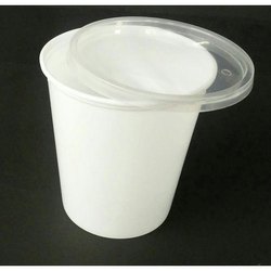 Round Plastic Food Container, Pattern : Plain