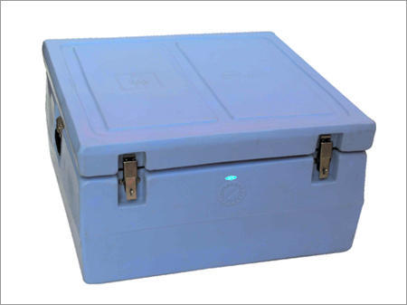 Plain HDPE cold box, Shape : Square