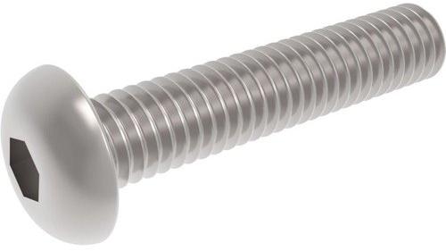 Mild Steel Round Head Bolt, Hardness : 40 HRC