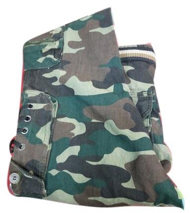 Cotton Camouflage Cargo Pant, Size : 28, 30, 32 34, 36