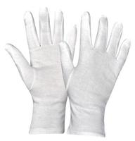 White Plain Cotton Hosiery Gloves