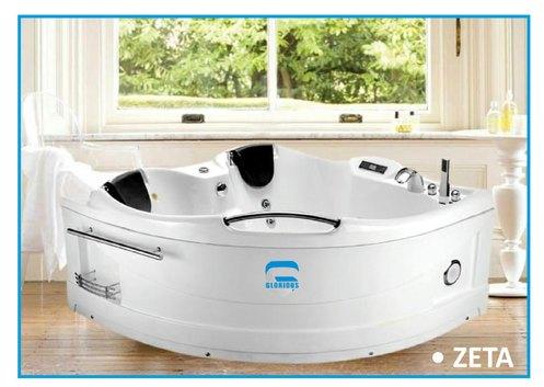 Acrylic Jacuzzi Bath Tub, Color : White
