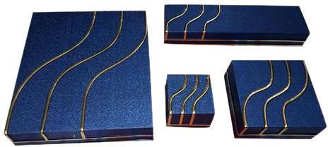 Plastic Fancy Jewellery Box, Color : Blue