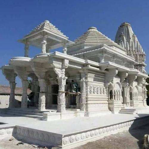 Polished Carved Marble Temple, Style : Antique