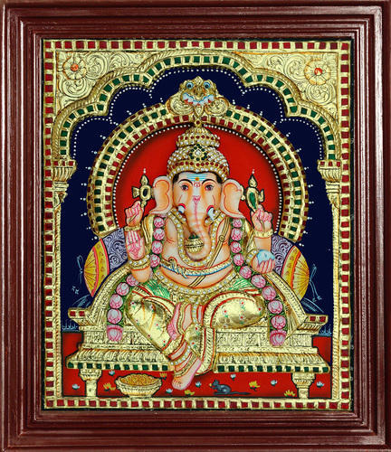 Traditional Tanjore Painting, Packaging Type : Thermocol Box