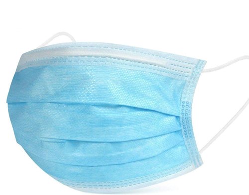 3 Ply Face Mask, for Clinical, Hospital, Laboratory, Pharmacy, rope length : 5inch