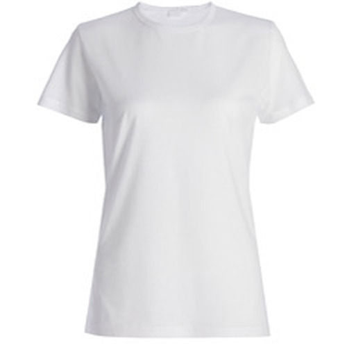 Plain Cotton Ladies Round Neck T-Shirts, Sleeve Style : Short Sleeve