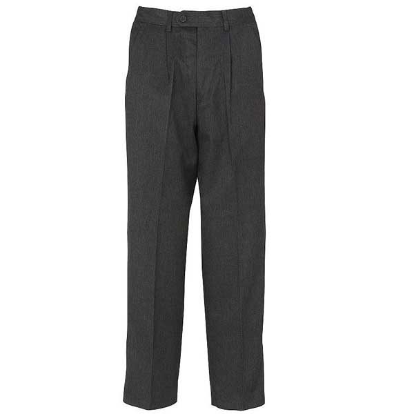 Boys Mid Grey Skinny Fit School Trousers Formal Style Quality brand 211  Years  eBay
