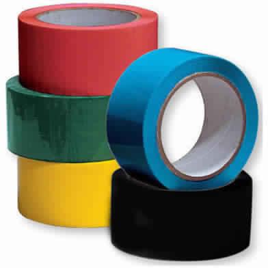 Colored BOPP Tapes, for Decoration, Warning, Design : Plain