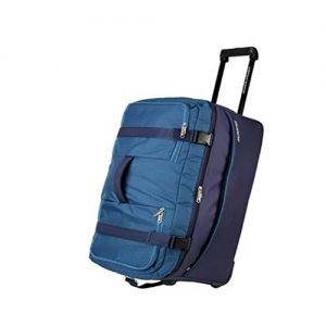 Rectangular Trolley Bags, for Travelling, Pattern : Plain