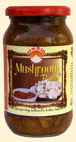 Mushroom Pickle, for Eating, Packaging Type : 100gm, 250gm