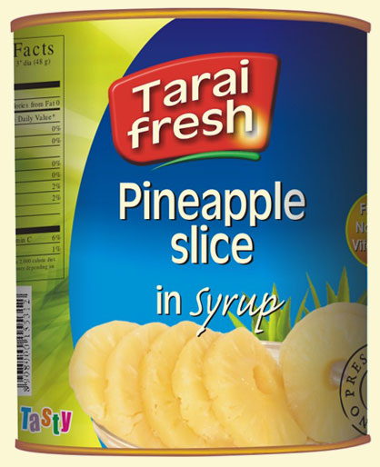 Pineapple Slice In Sugar Syrup, Purity : 100%