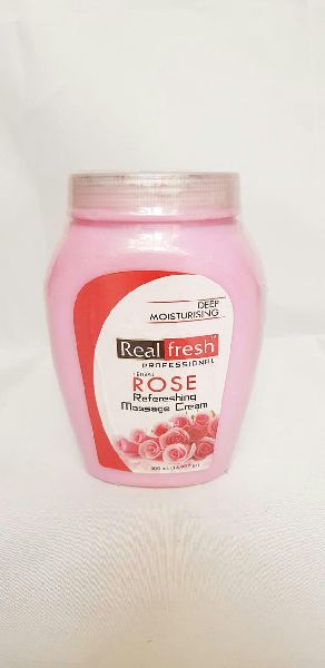 Natural Real Fresh Rose Cream, for Cosmetics, Feature : Freshness, Non Artificial