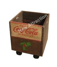 Plain Wooden Storage Box, Color : Brown