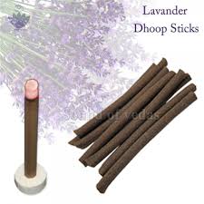 Wood Dust Lavender Dhoop Sticks, for Pooja, Religious, Packaging Type : Plastic Packet