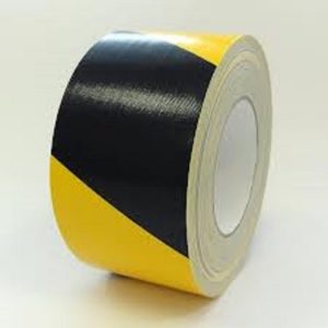 Stripped Polyimide Floor Marking Tapes, Width : 10-20mm